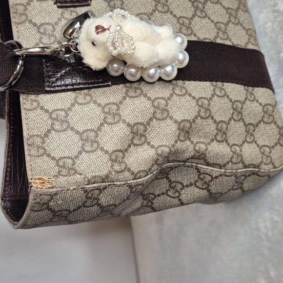 Gucci GG Supreme Vintage Small Tote Bag - Picture 11 of 17